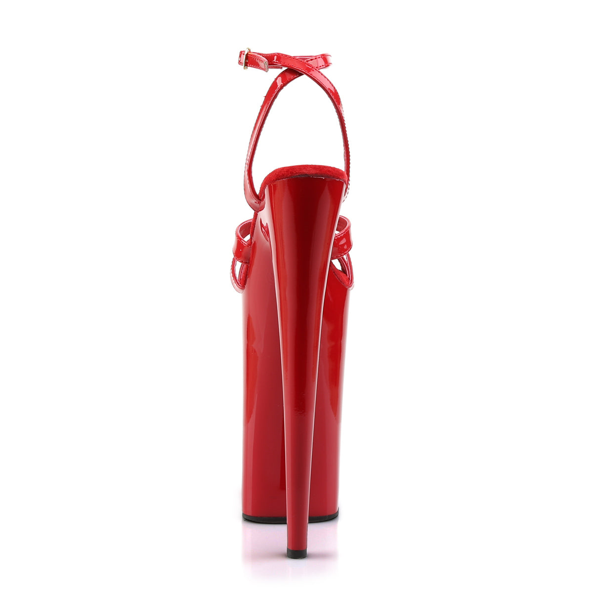 Pleaser Sandalias para mujer BEYOND-012 rojo / rojo