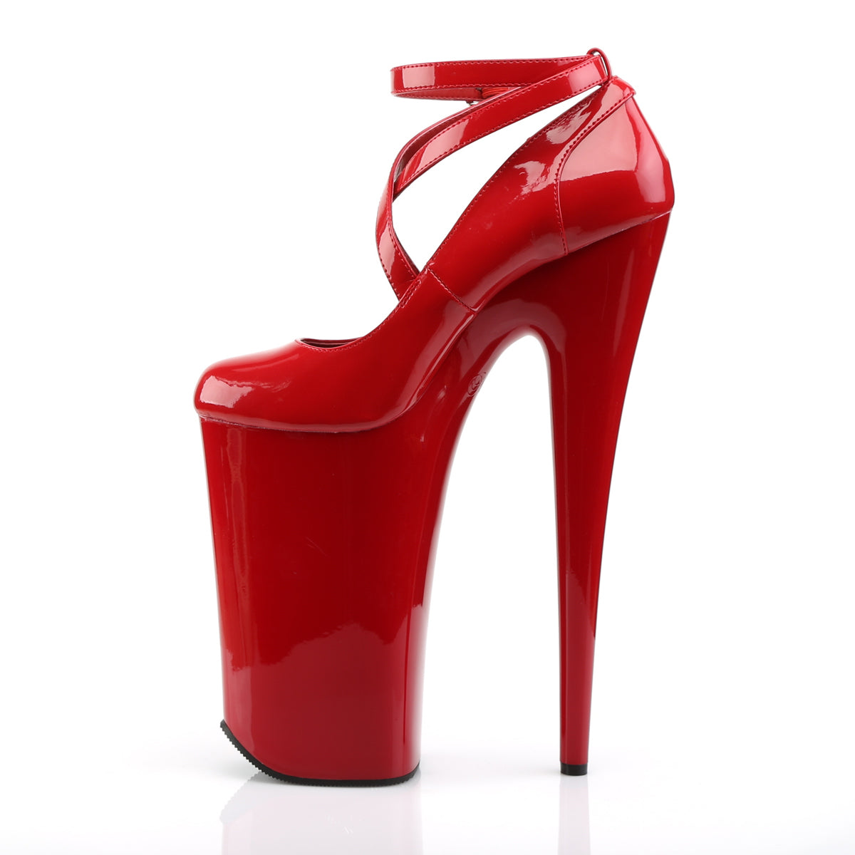 Pleaser Sandalias para mujer BEYOND-087 rojo / rojo