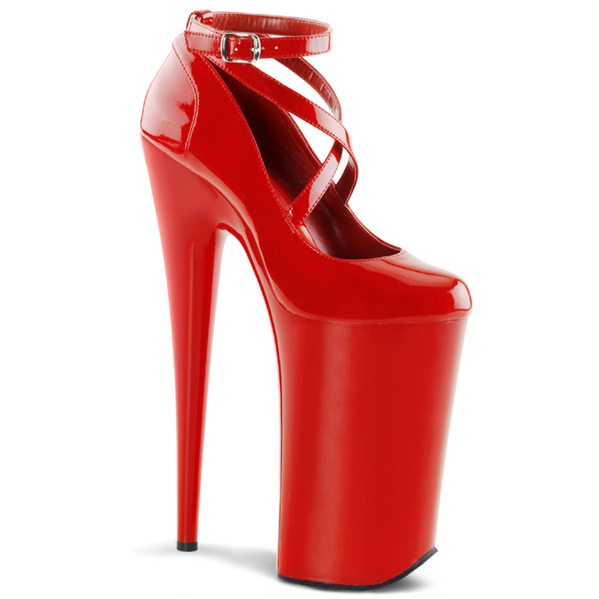 Pleaser Sandalias para mujer BEYOND-087 rojo / rojo