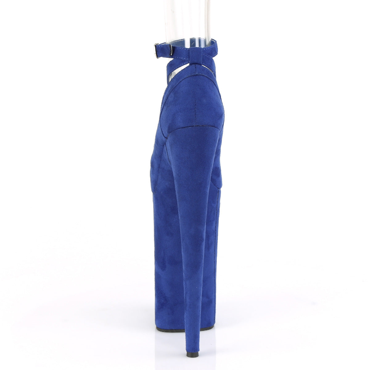 Pleaser Sandalias para mujer BEYOND-087FS Royal Blue F. Suede / Royal Blue F.Suede