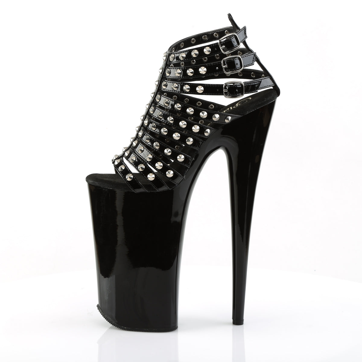 Pleaser Sandalias para mujer BEYOND-093 BLK / BLK