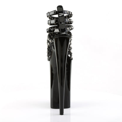 Pleaser Sandalias para mujer BEYOND-093 BLK / BLK