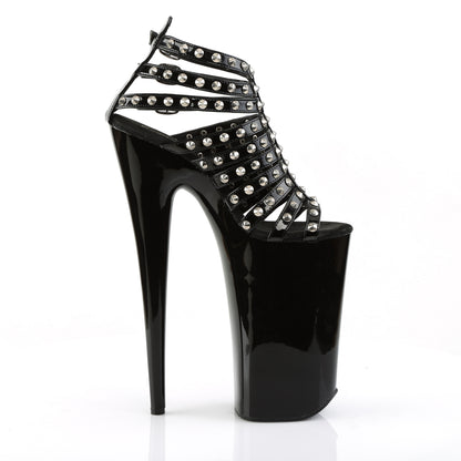 Pleaser Sandalias para mujer BEYOND-093 BLK / BLK