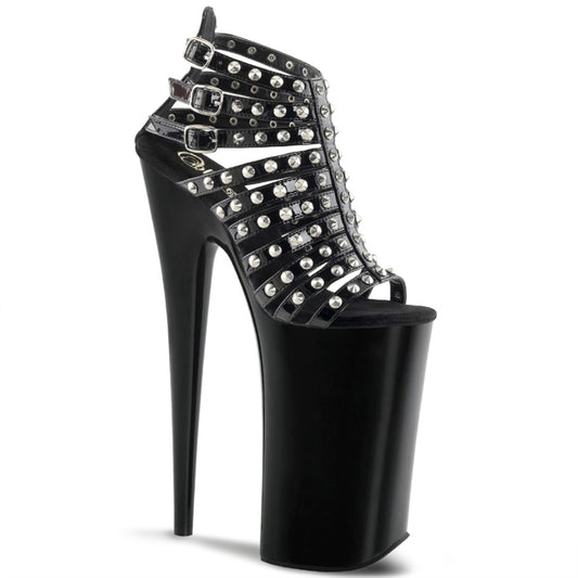 Pleaser Sandalias para mujer BEYOND-093 BLK / BLK