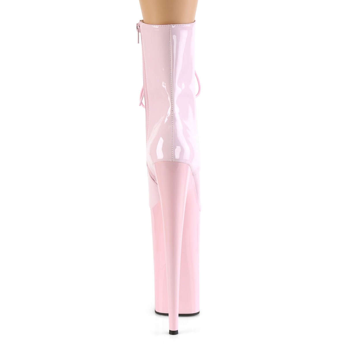 Pleaser Botas de tobillo para mujer BEYOND-1020 B. PAT / B rosa. Rosa