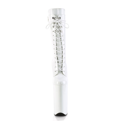 Pleaser  Botines BEYOND-1050 wht pat/wht
