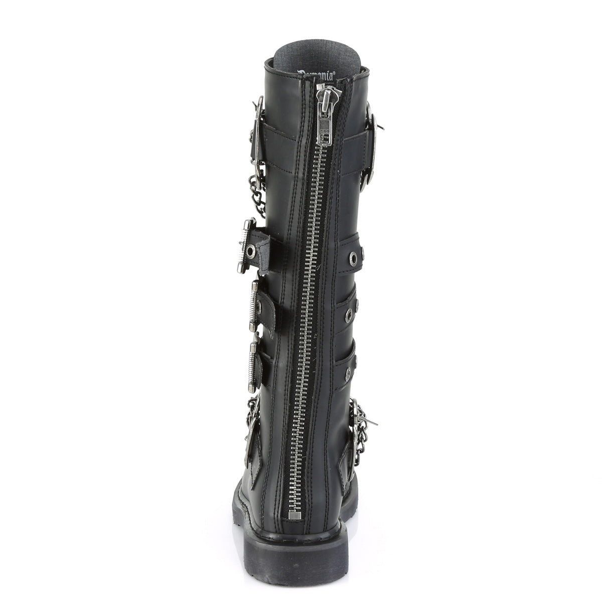 DemoniaCult Mens Boots BOLT-450 Blk Vegan Leather