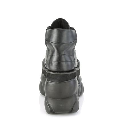 DemoniaCult Mens Boots BOXER-01 Blk Vegan Leather