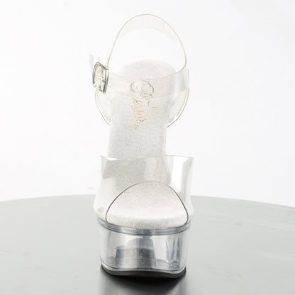 Pleaser Sandalias para mujer CAPTIVA-608 clr / clr