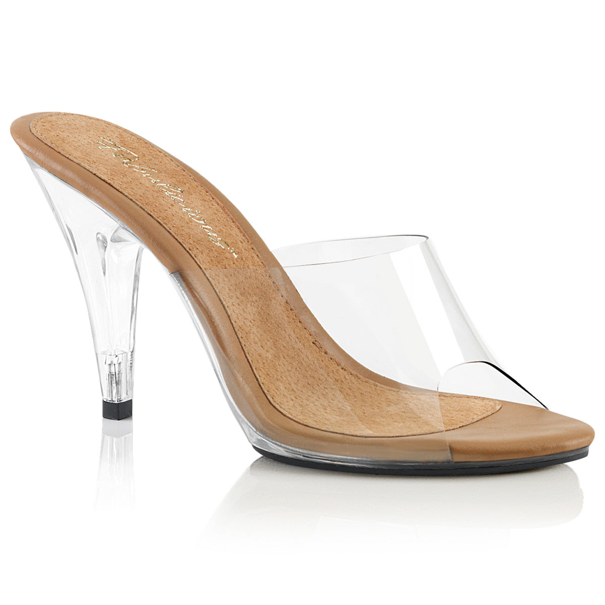 Fabulicious Sandalias para mujer CARESS-401 CLR-TAN / CLR