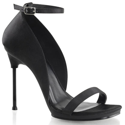 Fabulicious Sandalias para mujer CHIC-35 BLK SATIN / BLK MATE