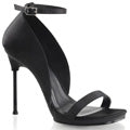 Fabulicious Sandalias para mujer CHIC-35 BLK SATIN / BLK MATE