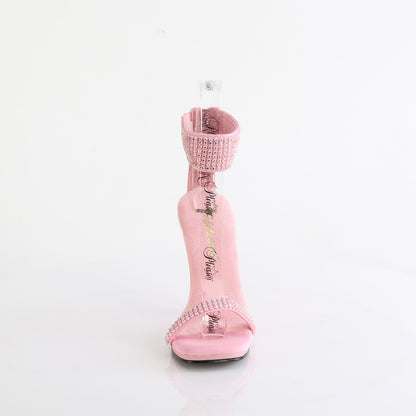 Fabulicious   CHIC-40 B. Pink Faux Leather-RS/B. Pink