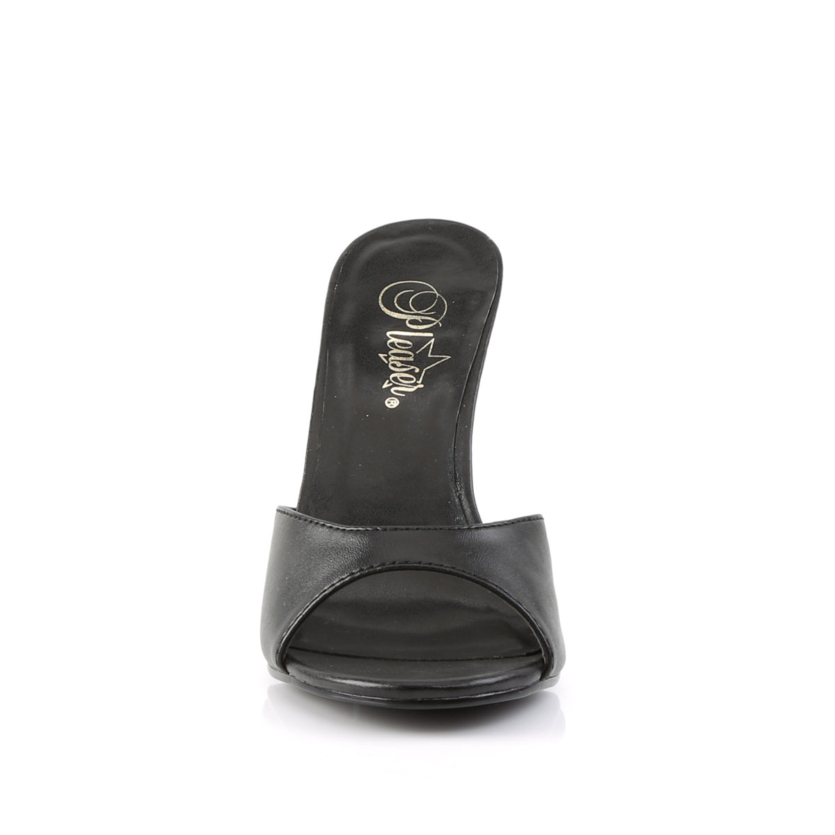Pleaser Womens Pumps CLASSIQUE-01 Blk Kid Pu