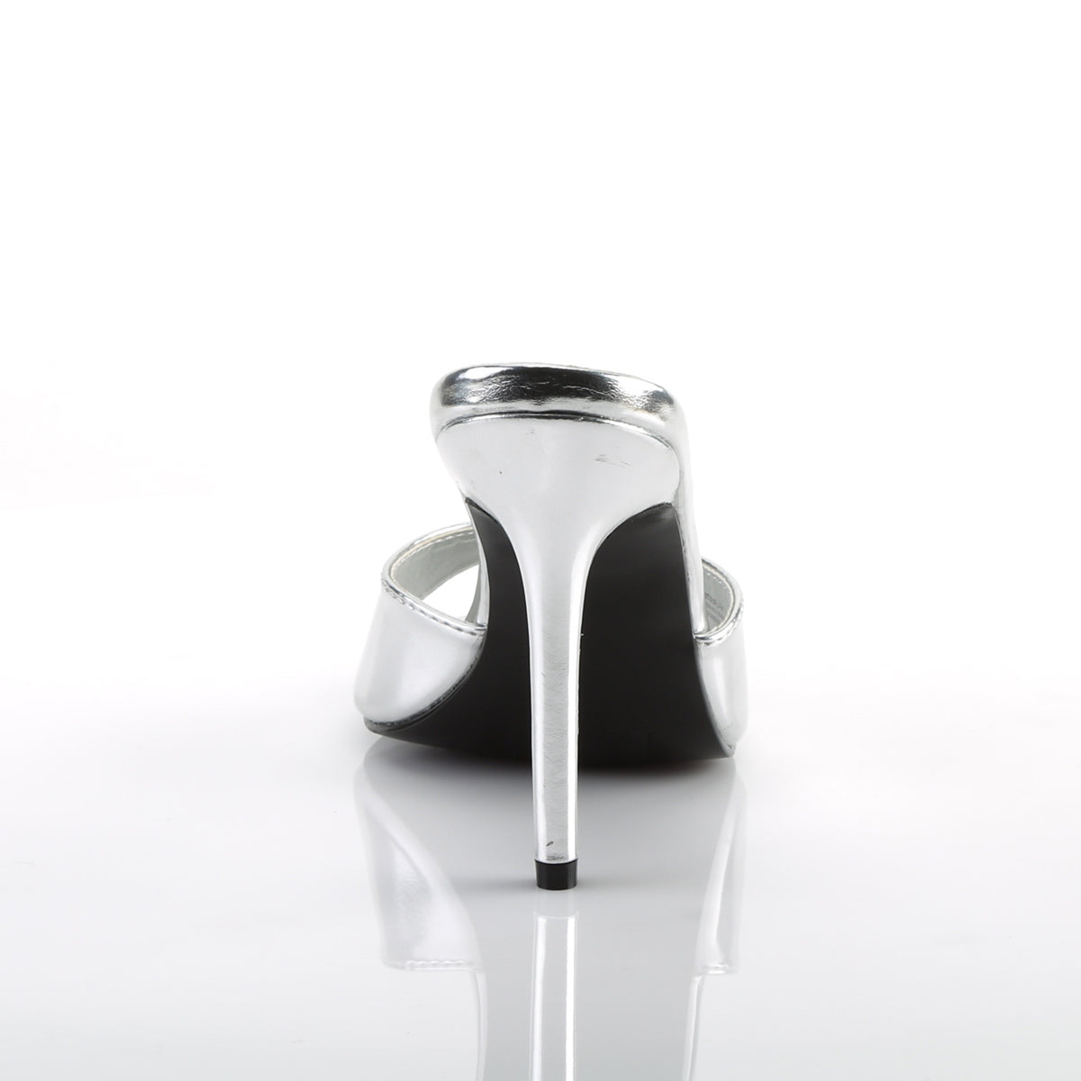 Pleaser Bombas para mujer CLASSIQUE-01 SLV Metallic PU