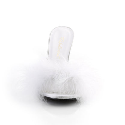 Fabulicious Sandalias para mujer CLASSIQUE-01F Wht PU-FOL