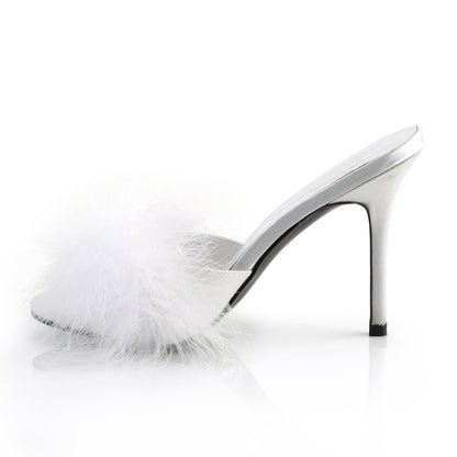 Fabulicious Sandalias para mujer CLASSIQUE-01F Wht PU-FOL