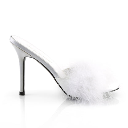 Fabulicious Sandalias para mujer CLASSIQUE-01F Wht PU-FOL