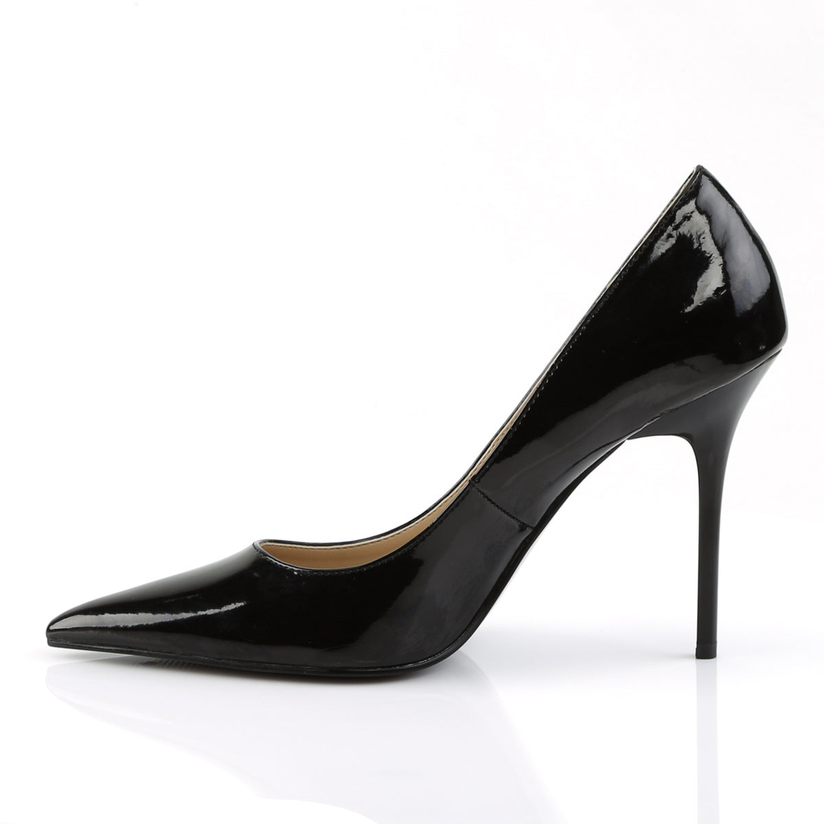 Pleaser Bombas para mujer CLASSIQUE-20 BLK PAT