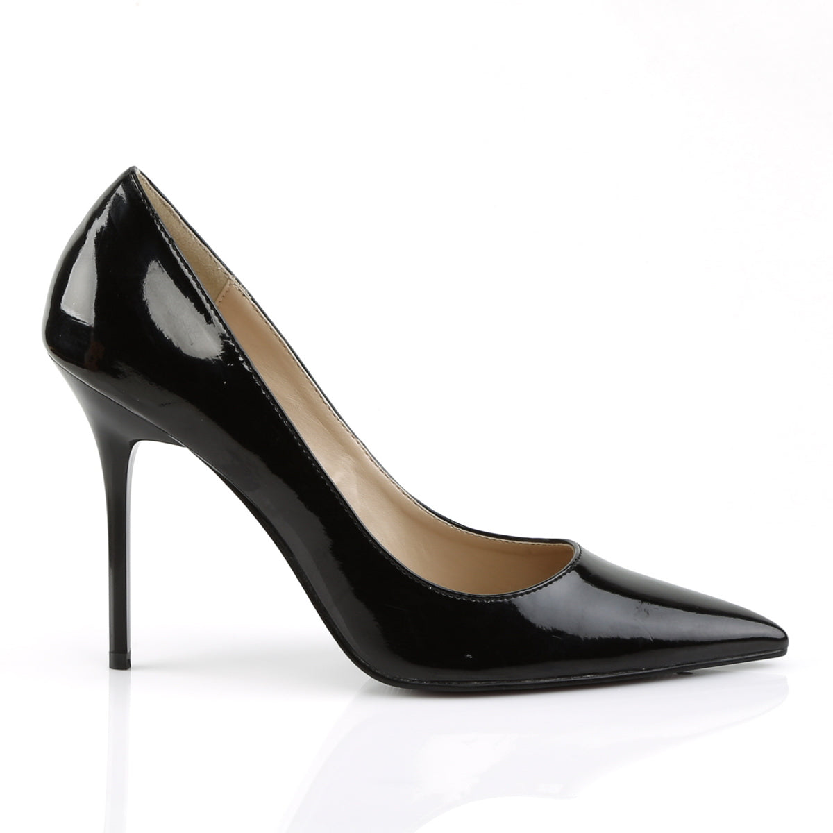 Pleaser Bombas para mujer CLASSIQUE-20 BLK PAT