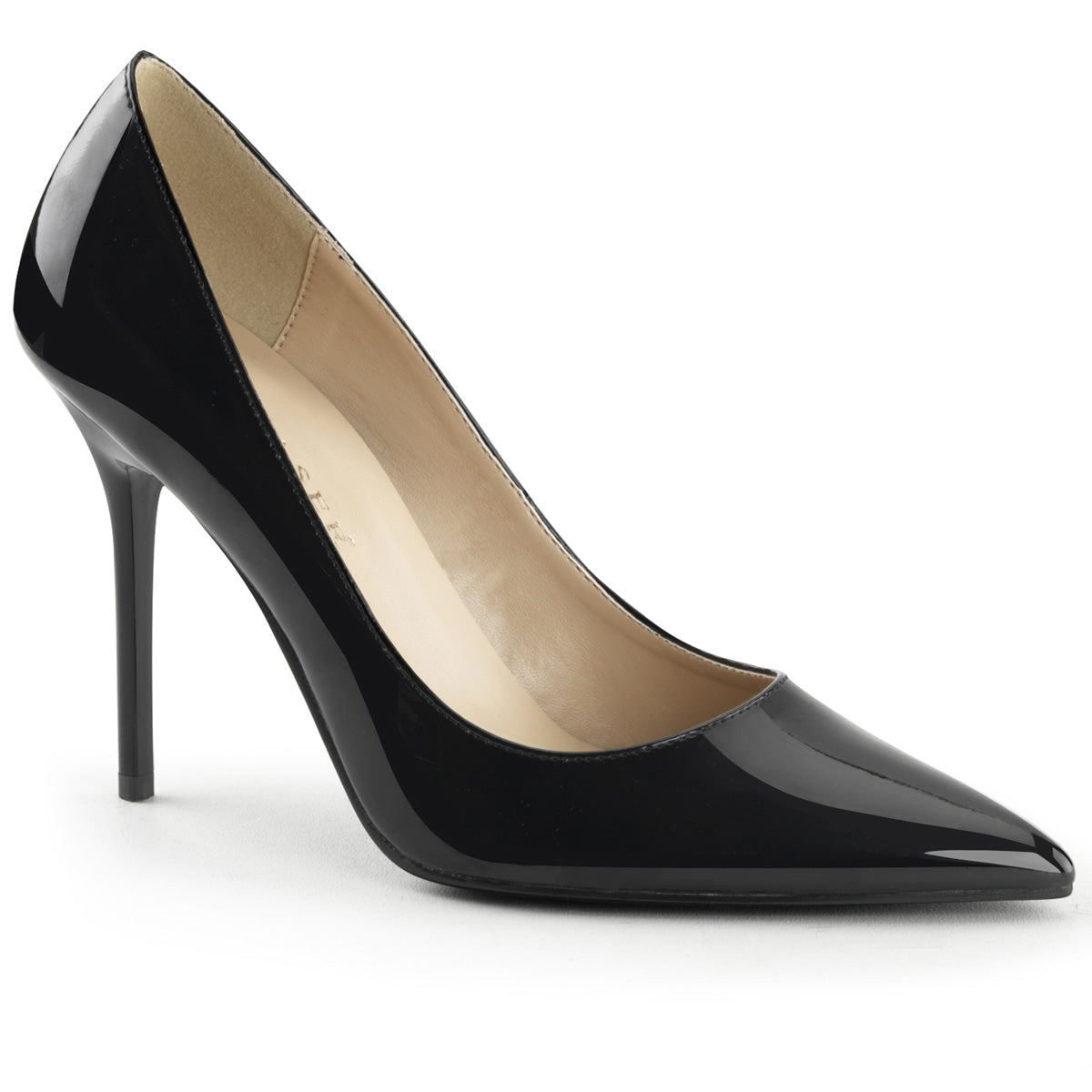 Pleaser Bombas para mujer CLASSIQUE-20 BLK PAT