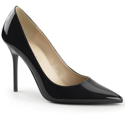 Pleaser Bombas para mujer CLASSIQUE-20 BLK PAT