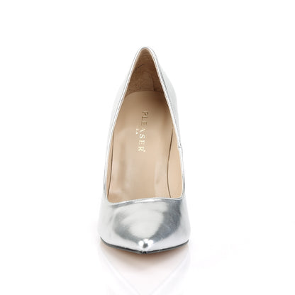Pleaser Bombas para mujer CLASSIQUE-20 SLV MET PU