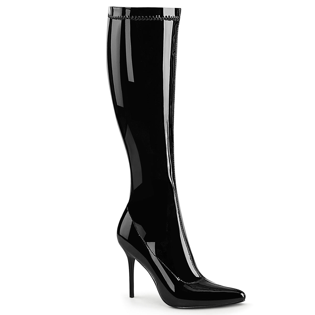Pleaser Botas de mujer CLASSIQUE-2000 BLK STR. Palmadita