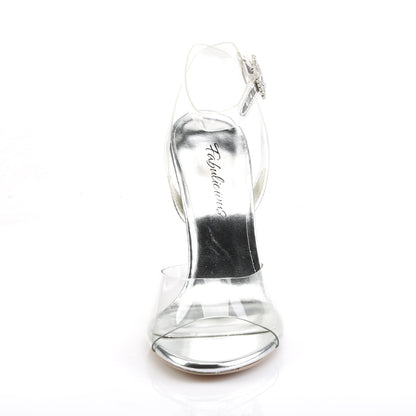 Fabulicious Sandalias para mujer CLEARLY-406 CLR Lucite