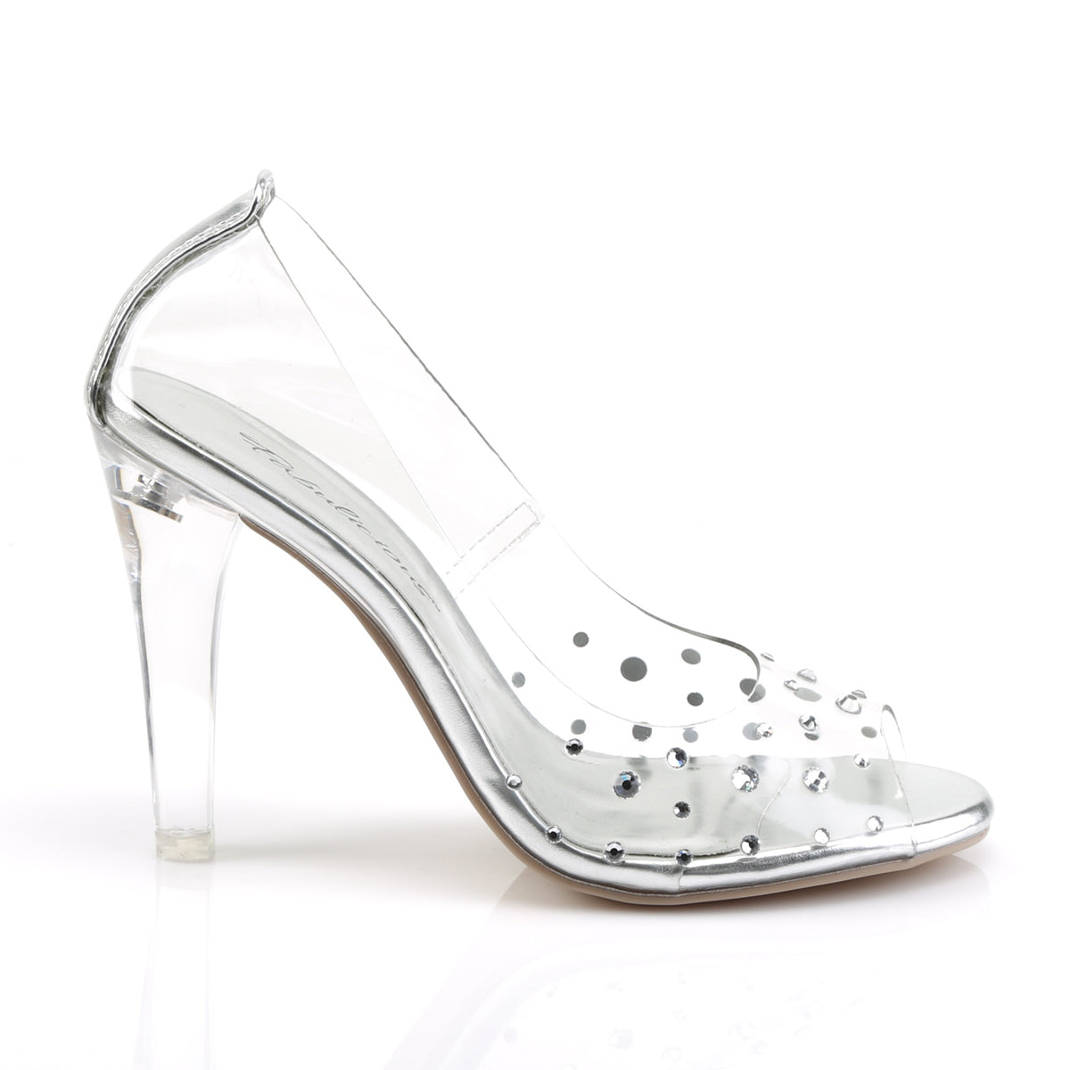 Fabulicious Sandalias para mujer CLEARLY-420 clr lucite