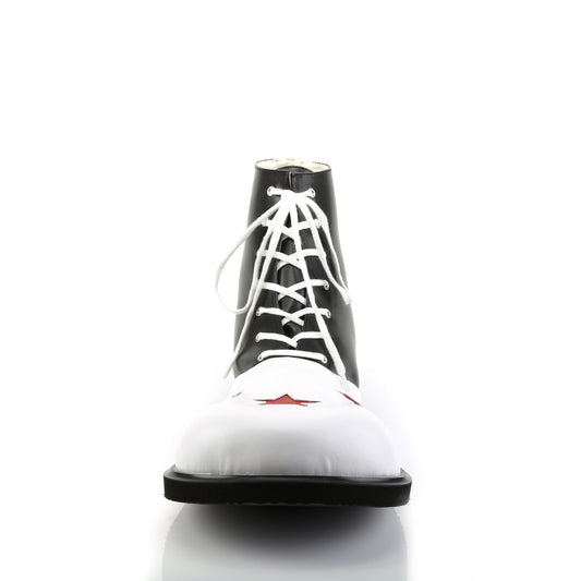 Funtasma Zapato CLOWN-02 blk-wht pu