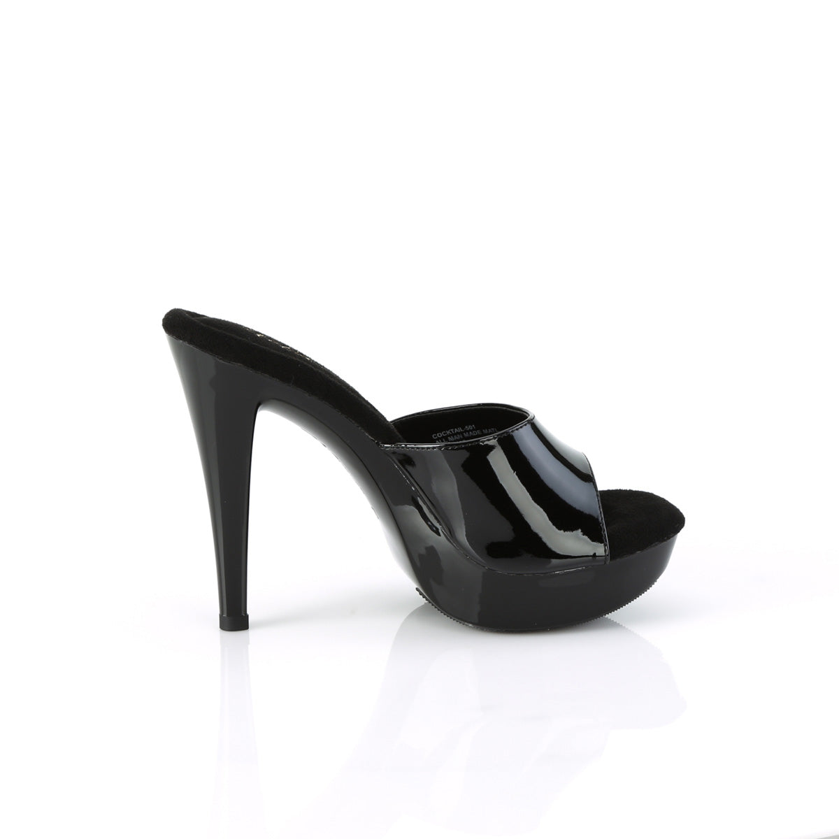 Fabulicious Sandalias para mujer COCKTAIL-501 BLK / BLK