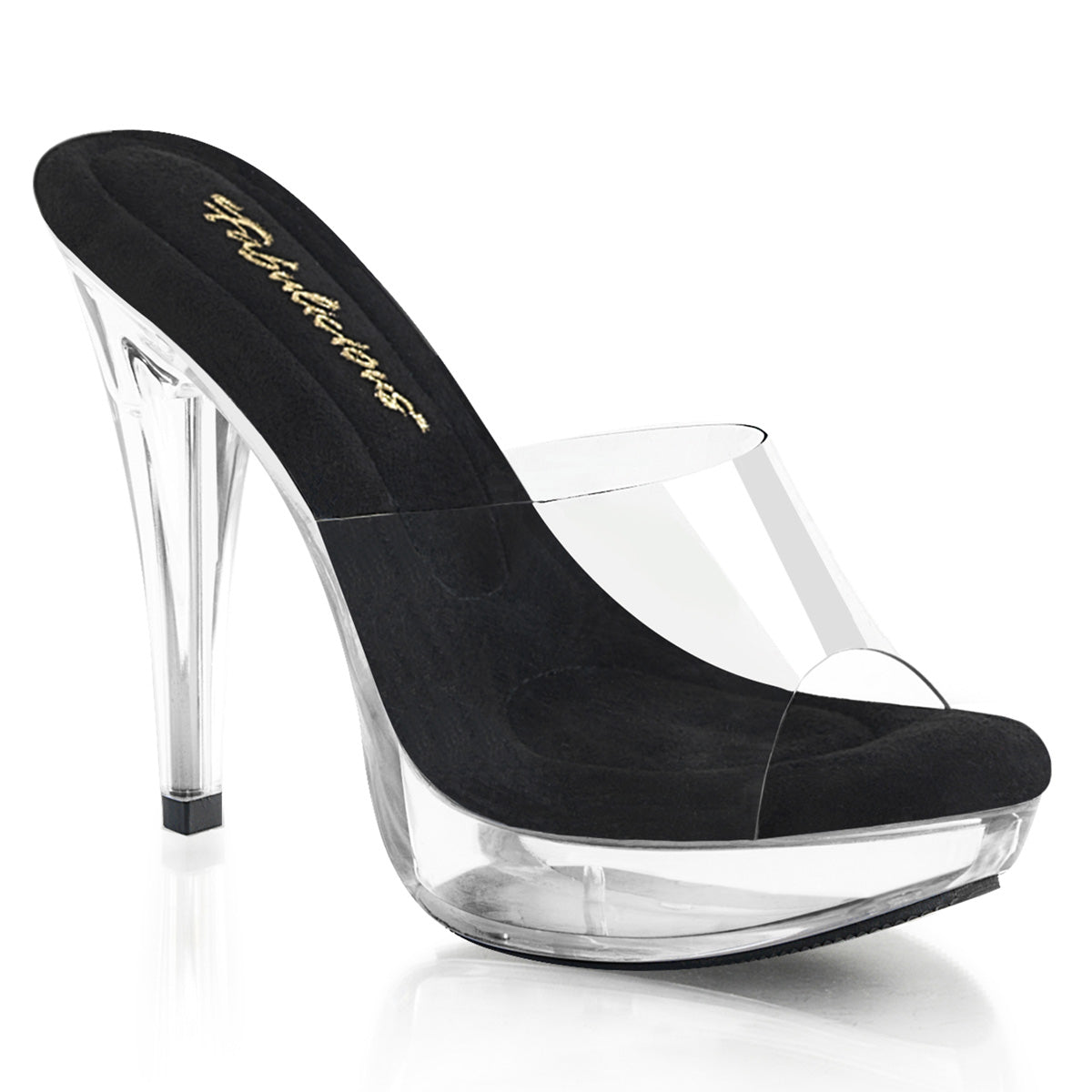 Fabulicious Sandalias para mujer COCKTAIL-501 clr-blk / clr