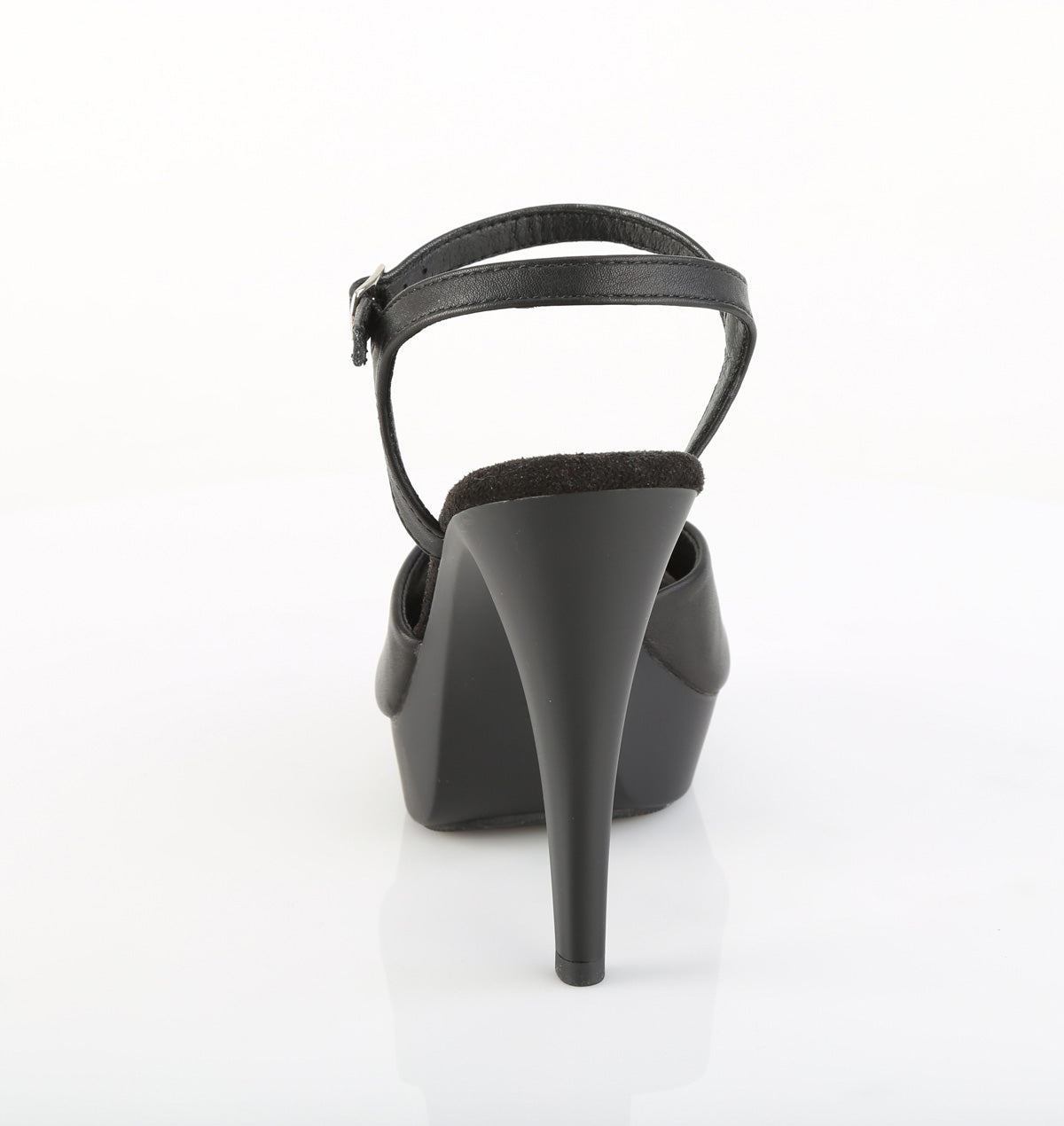 Fabulicious Women's Shoes COCKTAIL-509 Blk Faux Leather/Blk Matte