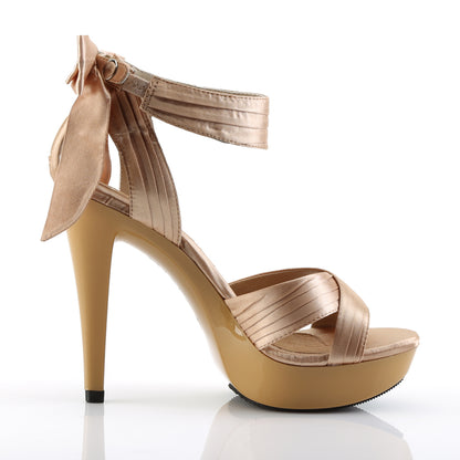 Fabulicious Sandalias Womens COCKTAIL-568 Champán Satén/Champagne