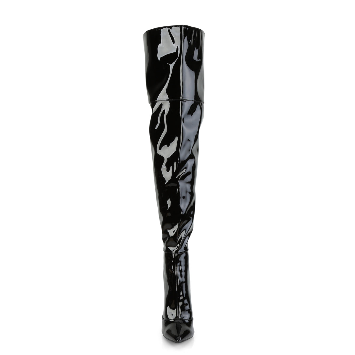 Pleaser Botas de mujer COURTLY-3012 BLK PATENTE
