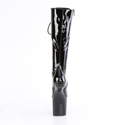 Pleaser  Botas CRAZE-2023 blk str. Pat/BLK
