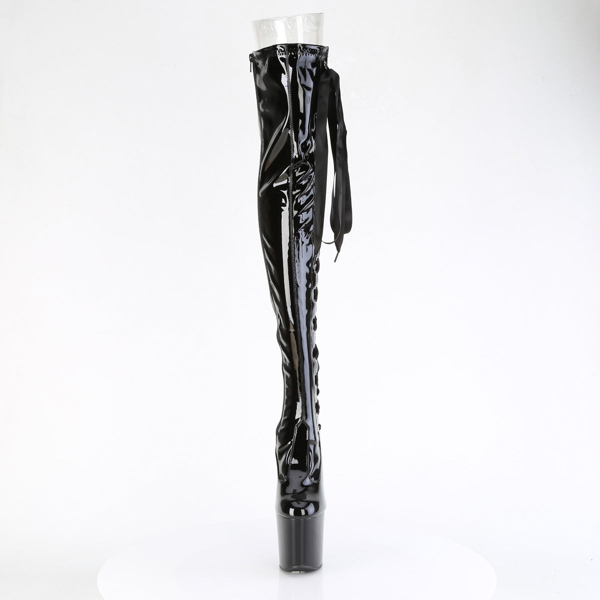 Pleaser  Botas CRAZE-3050 blk str. Pat/BLK