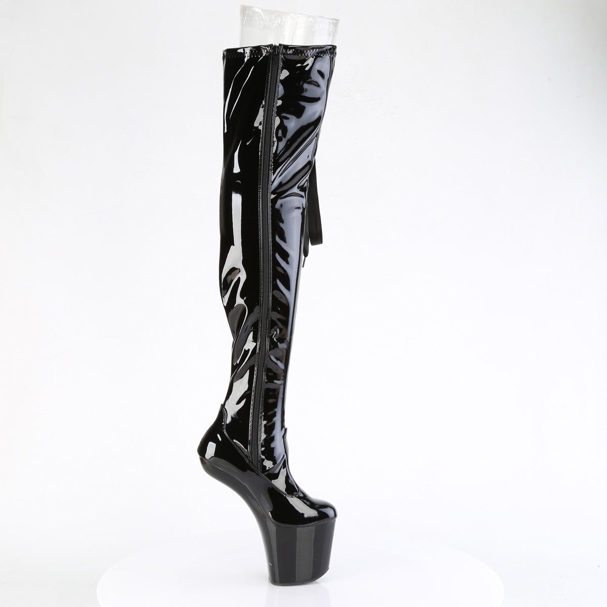 Pleaser  Botas CRAZE-3050 blk str. Pat/BLK