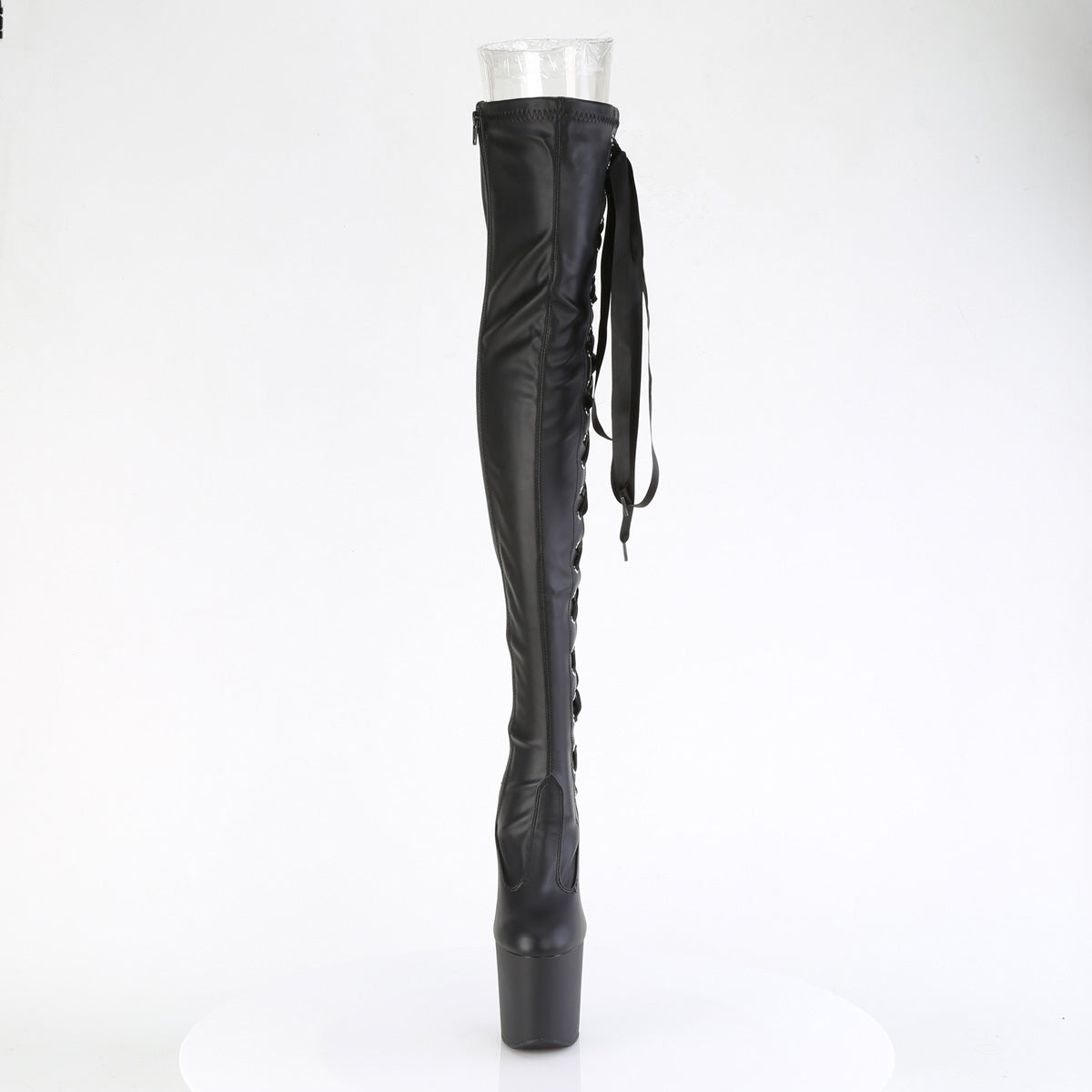 Pleaser  Botas CRAZE-3050 blk str. Faux Leather/Blk Matte