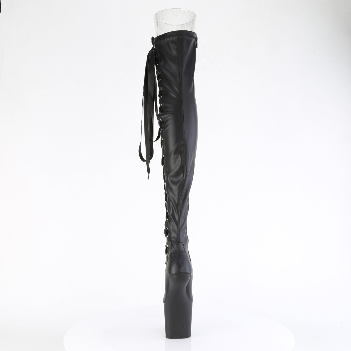 Pleaser  Botas CRAZE-3050 blk str. Faux Leather/Blk Matte