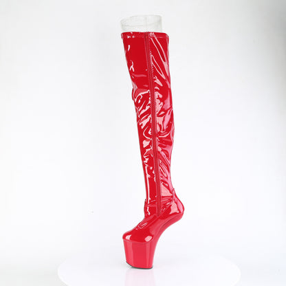 Pleaser  Botas CRAZE-3050 Red Str. Pat/Rojo