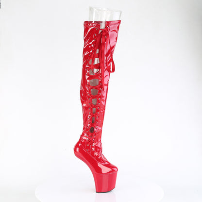 Pleaser  Botas CRAZE-3050 Red Str. Pat/Rojo
