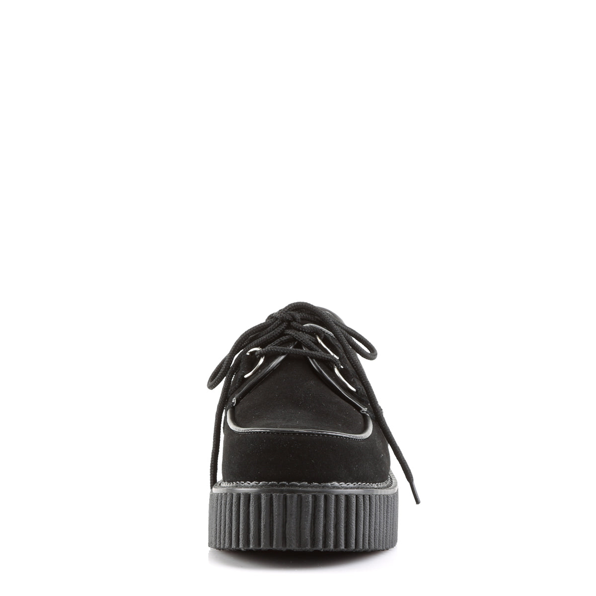 DemoniaCult Zapato bajo para mujer CREEPER-101 blk gamor
