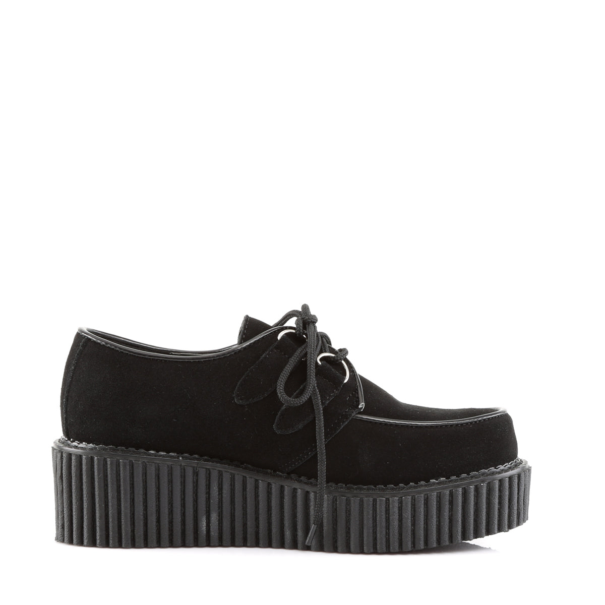 DemoniaCult Zapato bajo para mujer CREEPER-101 blk gamor