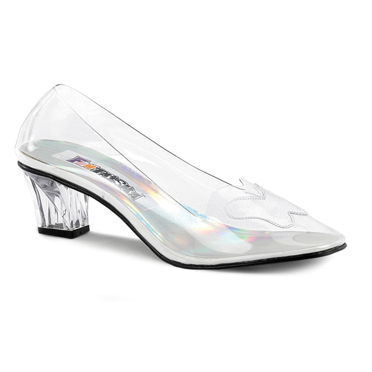 Funtasma Womens Pumps CRYSTAL-103 Clr Lucite
