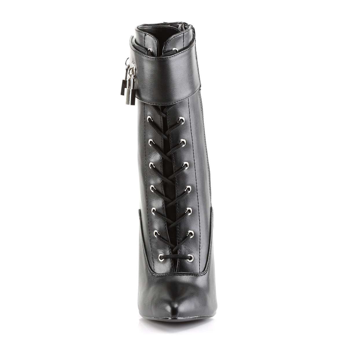 Devious Botas de tobillo para mujer DAGGER-1023 blk pu