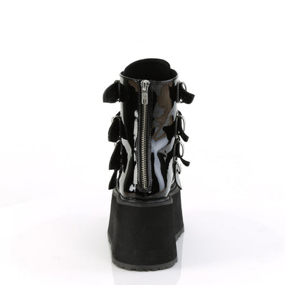 DemoniaCult  Botines DAMNED-105 Blk Pat