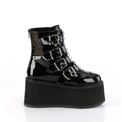 DemoniaCult  Botines DAMNED-105 Blk Pat