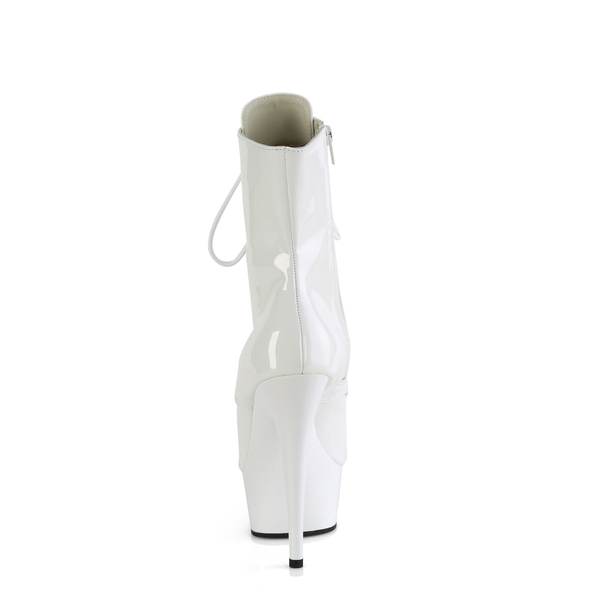 Pleaser   DELIGHT-1021 Wht Pat/Wht